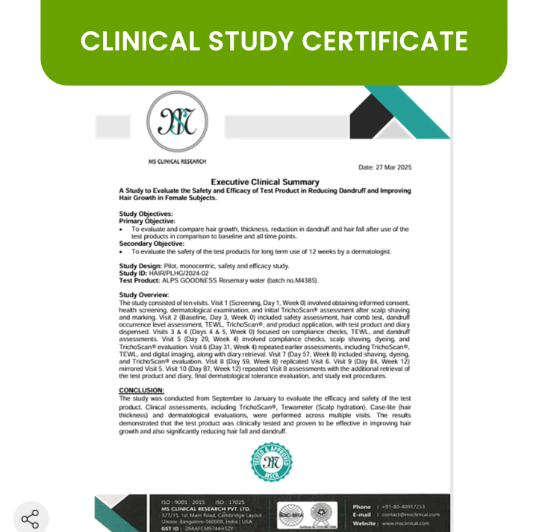 Alps Rosemary Water 100-ml hair spray for regrowth (Pack of-3)